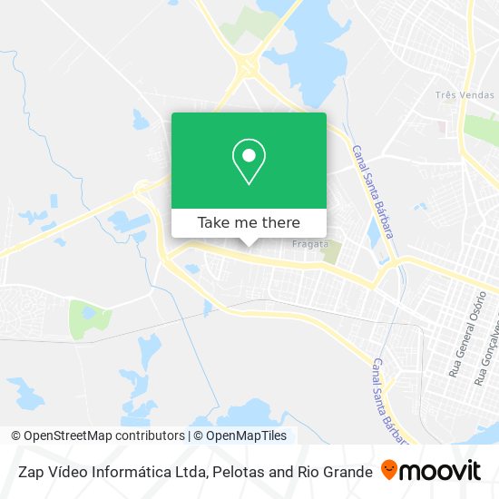 Zap Vídeo Informática Ltda map