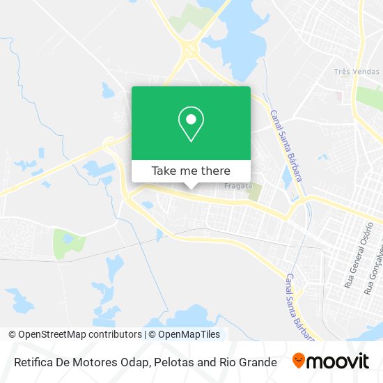 Retifica De Motores Odap map