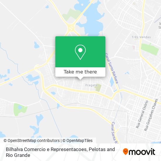 Bilhalva Comercio e Representacoes map