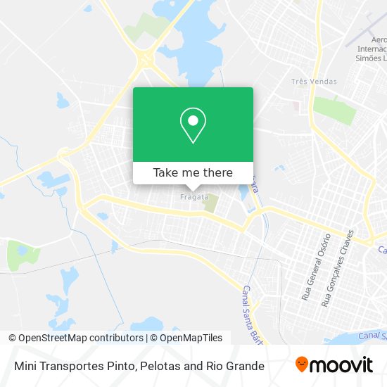 Mini Transportes Pinto map