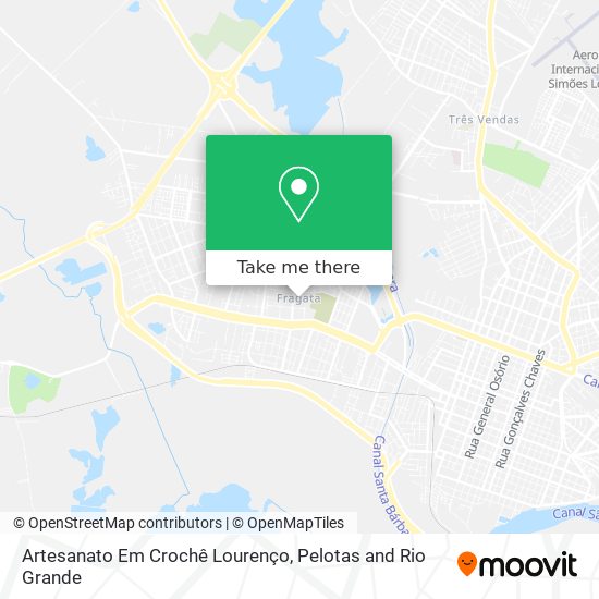 Artesanato Em Crochê Lourenço map