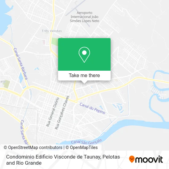Mapa Condominio Edificio Visconde de Taunay