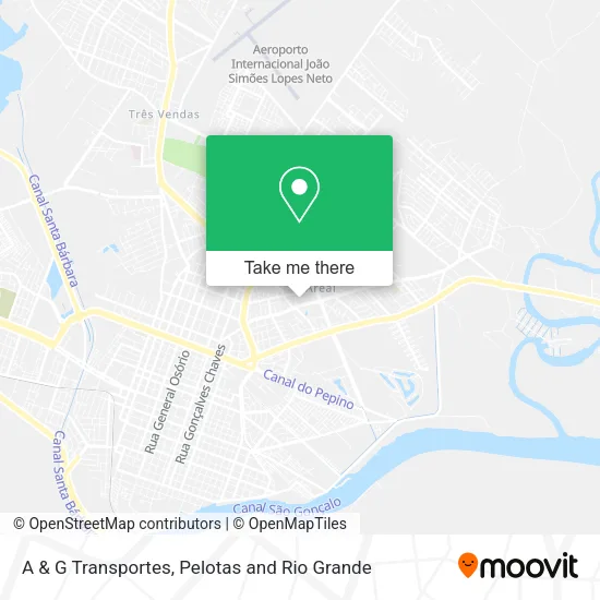 A & G Transportes map