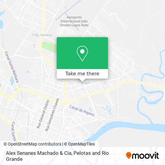 Alex Senanes Machado & Cia map