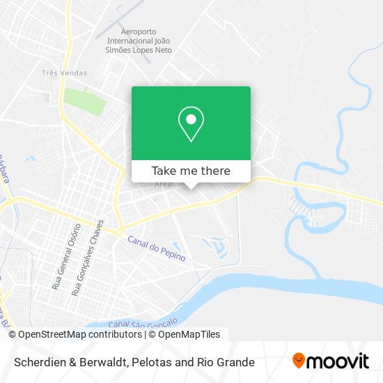 Scherdien & Berwaldt map
