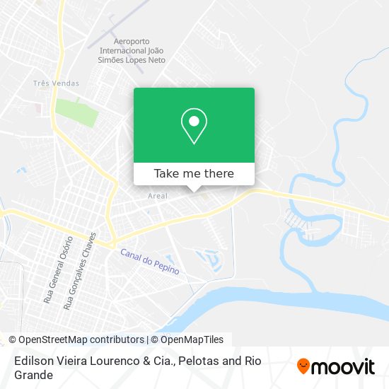 Edilson Vieira Lourenco & Cia. map