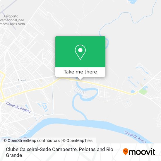 Clube Caixeiral-Sede Campestre map