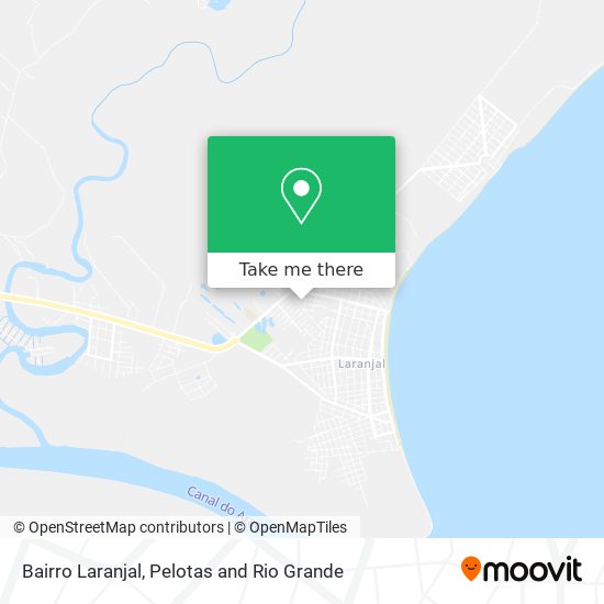 Bairro Laranjal map