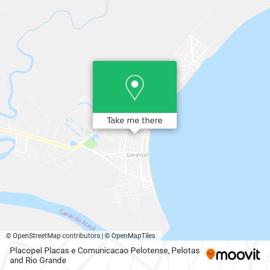 Mapa Placopel Placas e Comunicacao Pelotense