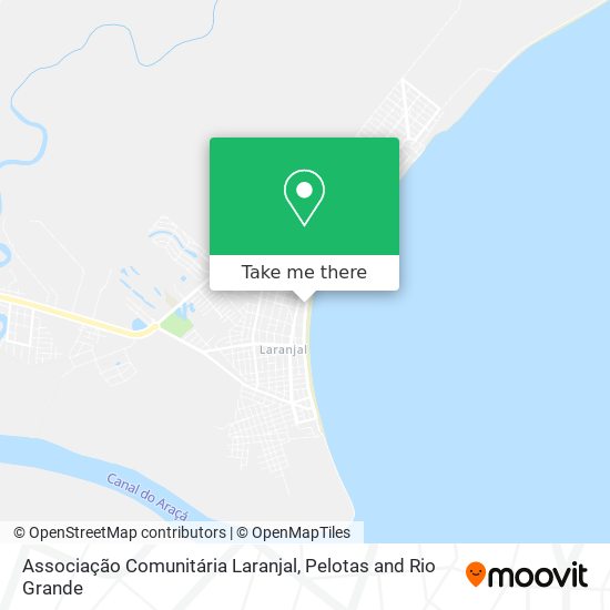 Associação Comunitária Laranjal map