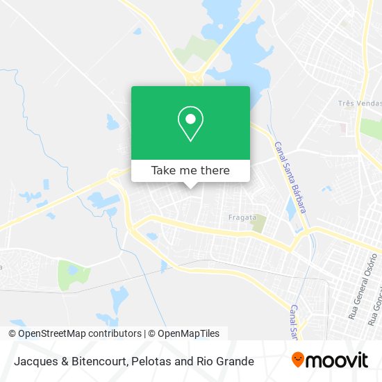 Jacques & Bitencourt map