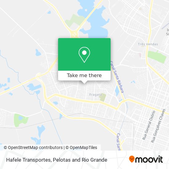 Hafele Transportes map