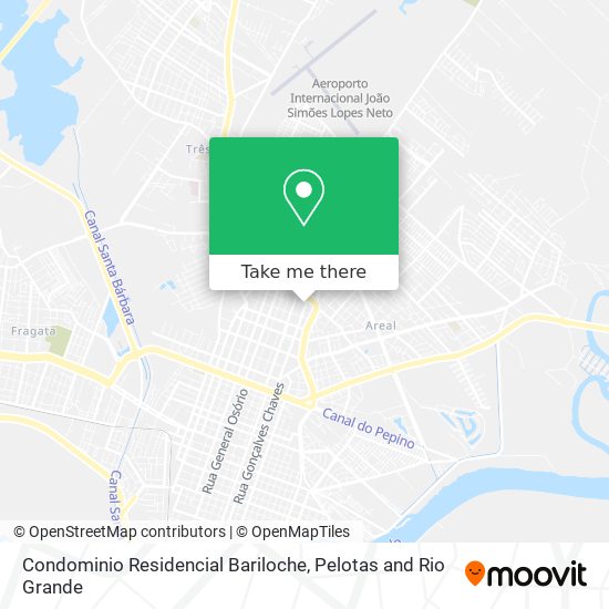 Condominio Residencial Bariloche map