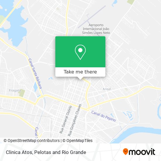 Clinica Atos map