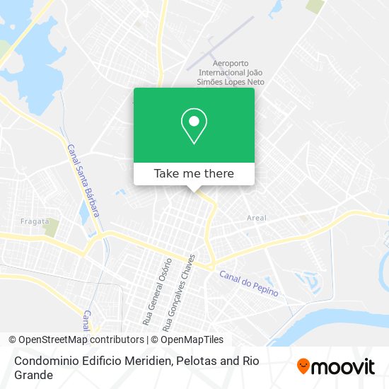 Mapa Condominio Edificio Meridien