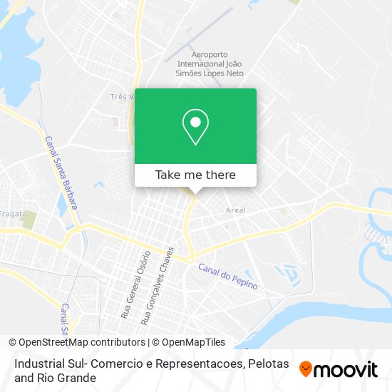 Mapa Industrial Sul- Comercio e Representacoes