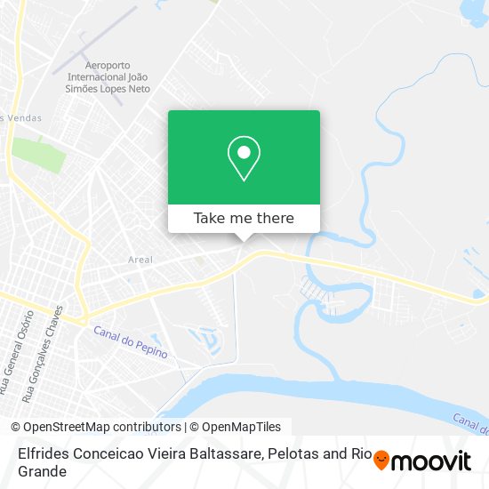 Elfrides Conceicao Vieira Baltassare map