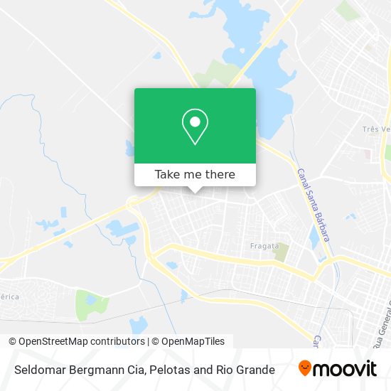 Seldomar Bergmann Cia map