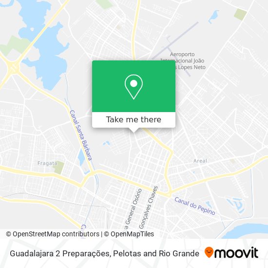 Mapa Guadalajara 2 Preparações