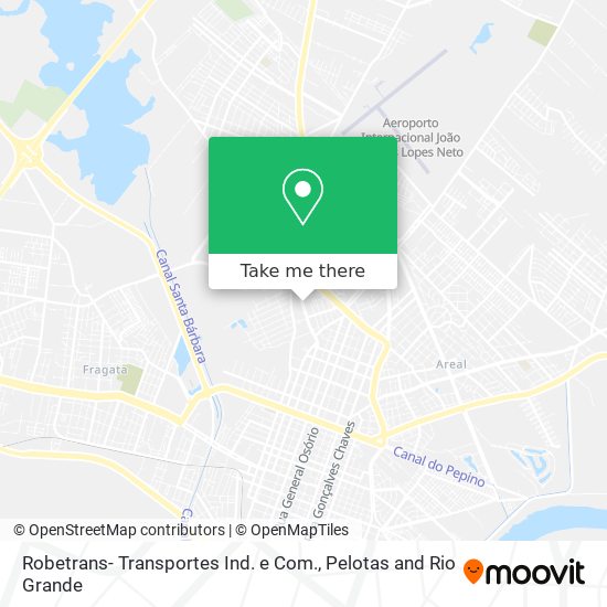Robetrans- Transportes Ind. e Com. map