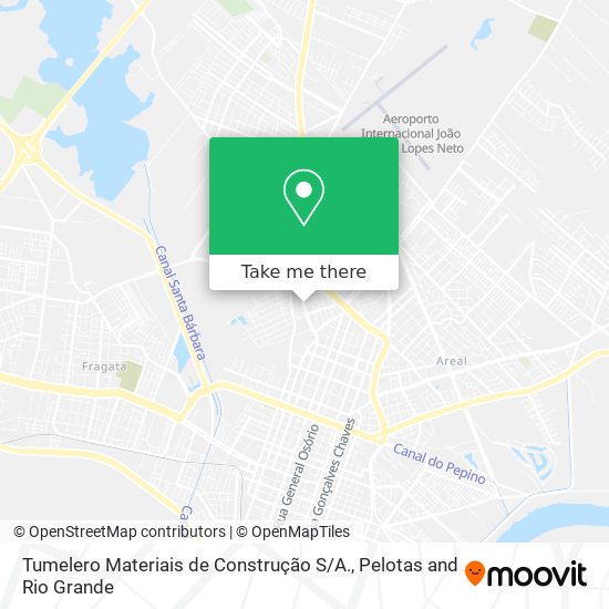 Tumelero Materiais de Construção S / A. map