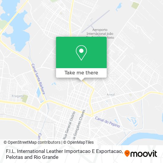 F.I.L. International Leather Importacao E Exportacao map