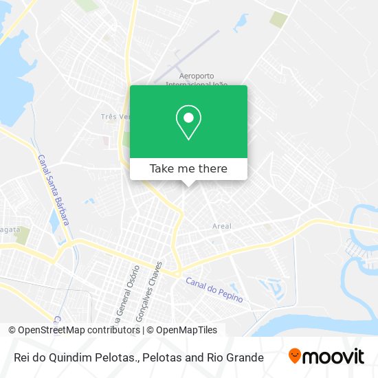 Rei do Quindim Pelotas. map