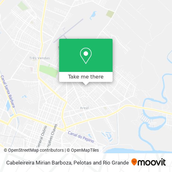 Cabeleireira Mirian Barboza map