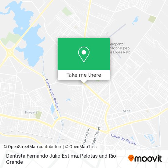 Dentista Fernando Julio Estima map