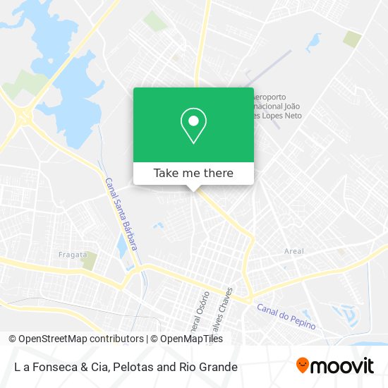 L a Fonseca & Cia map