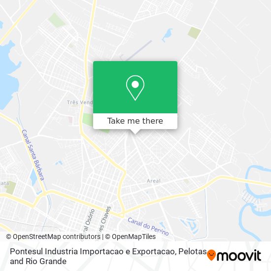 Pontesul Industria Importacao e Exportacao map