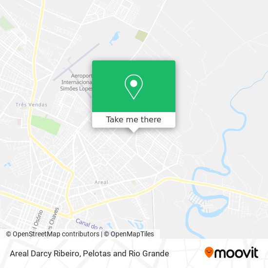 Areal Darcy Ribeiro map