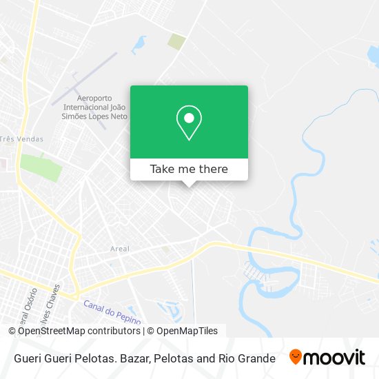 Gueri Gueri Pelotas. Bazar map