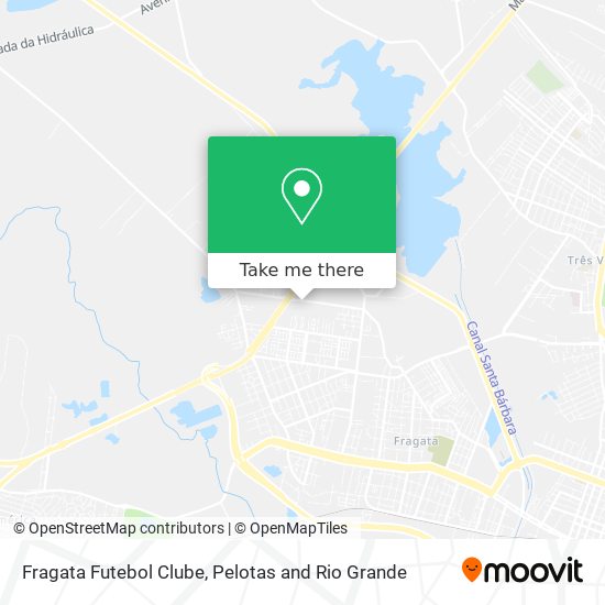 Fragata Futebol Clube map