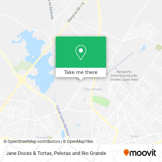 Jane Doces & Tortas map