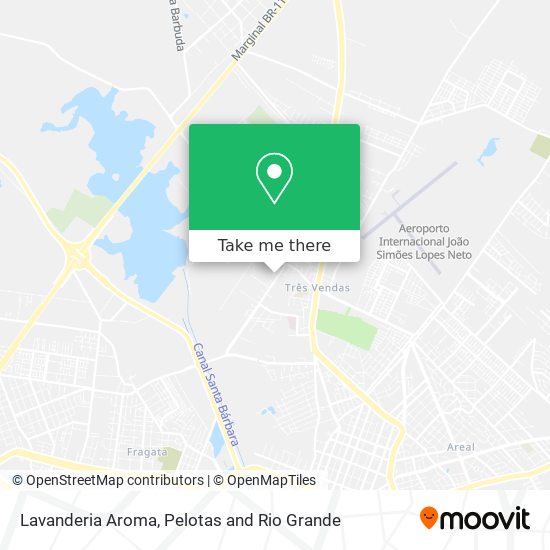 Lavanderia Aroma map