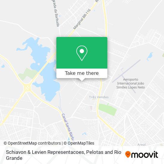 Schiavon & Levien Representacoes map