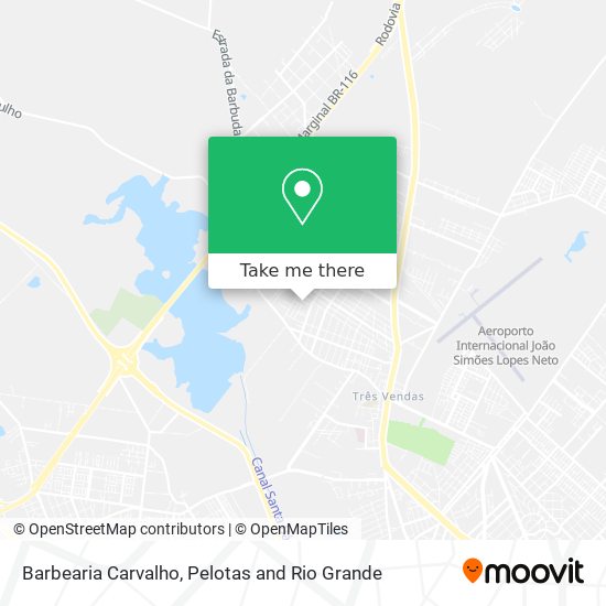 Barbearia Carvalho map