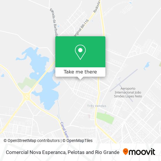 Comercial Nova Esperanca map