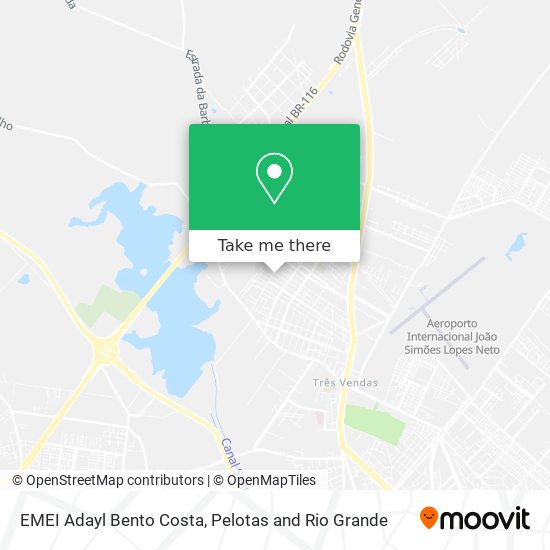EMEI Adayl Bento Costa map