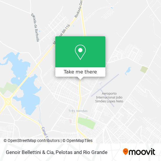 Genoir Bellettini & Cia map
