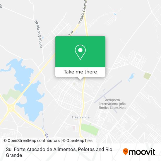 Sul Forte Atacado de Alimentos map