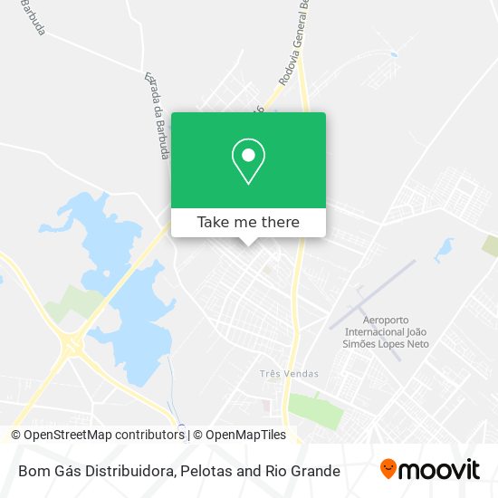 Bom Gás Distribuidora map
