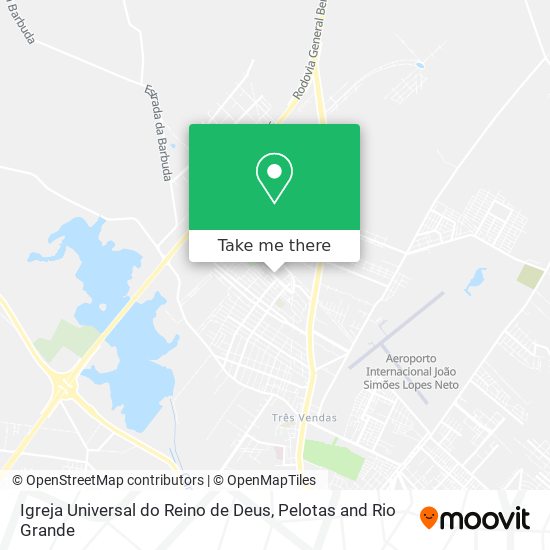 Igreja Universal do Reino de Deus map