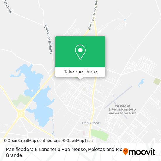 Panificadora E Lancheria Pao Nosso map