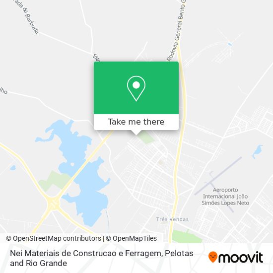 Nei Materiais de Construcao e Ferragem map