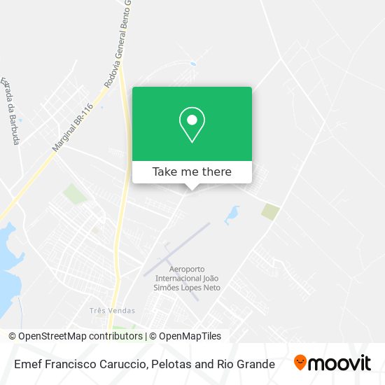 Emef Francisco Caruccio map