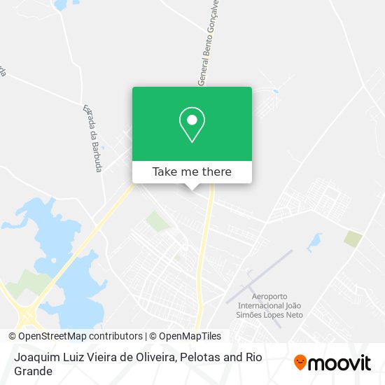 Joaquim Luiz Vieira de Oliveira map