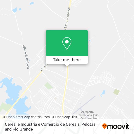 Cerealle Indústria e Comércio de Cereais map