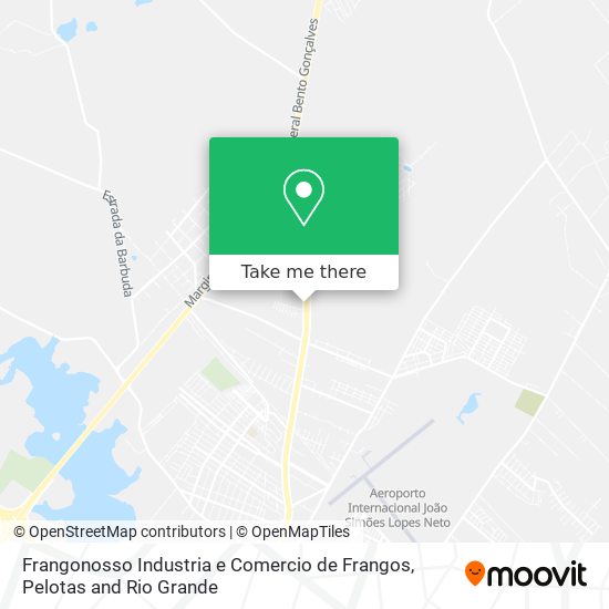 Frangonosso Industria e Comercio de Frangos map
